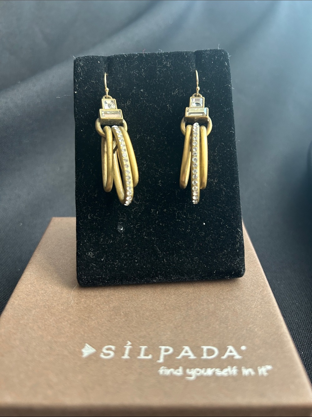 Silpada K&R Collection Modern Maven Earrings